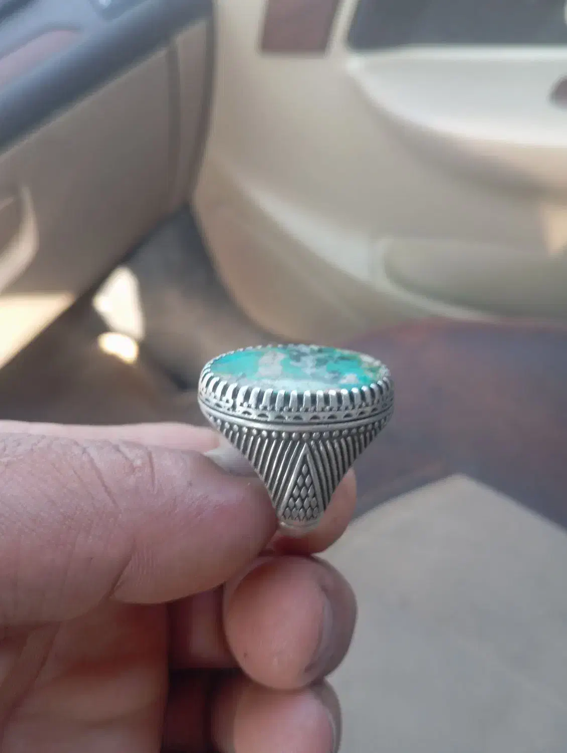 انگشتر فیروزه نیشابور|جواهرات|میناب, |دیوار