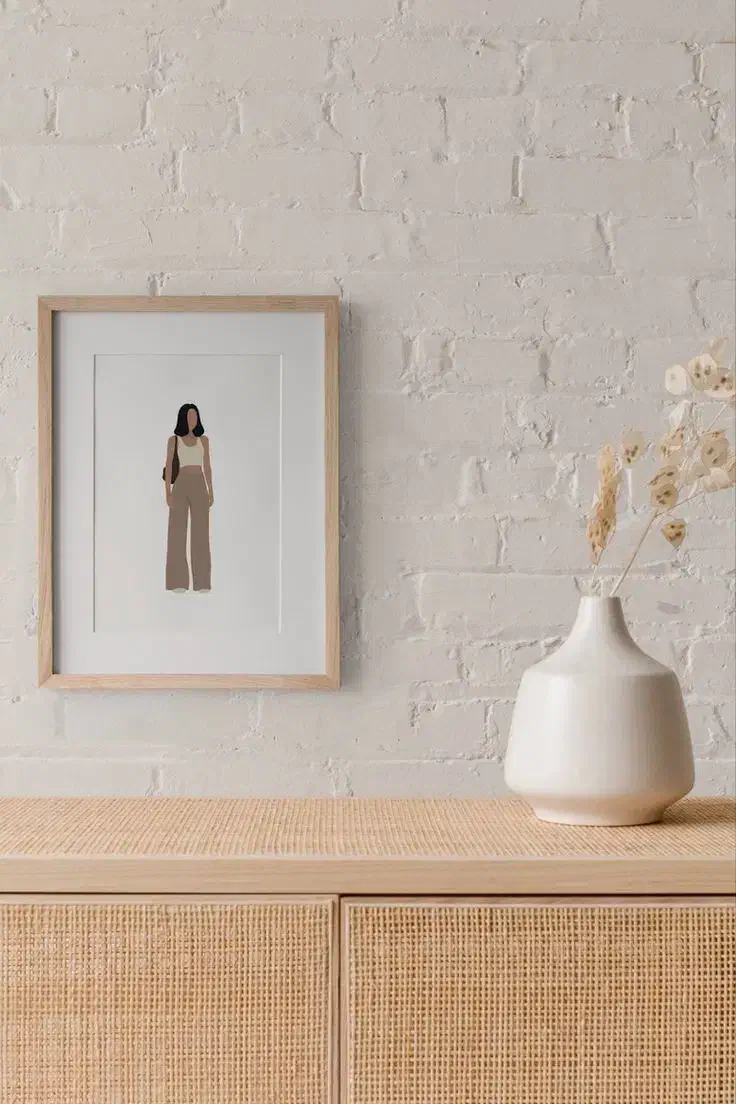 قاب عکس چوبی ۱۳×۱۸|صنایع دستی و سایر لوازم تزئینی|شاندیز, |دیوار