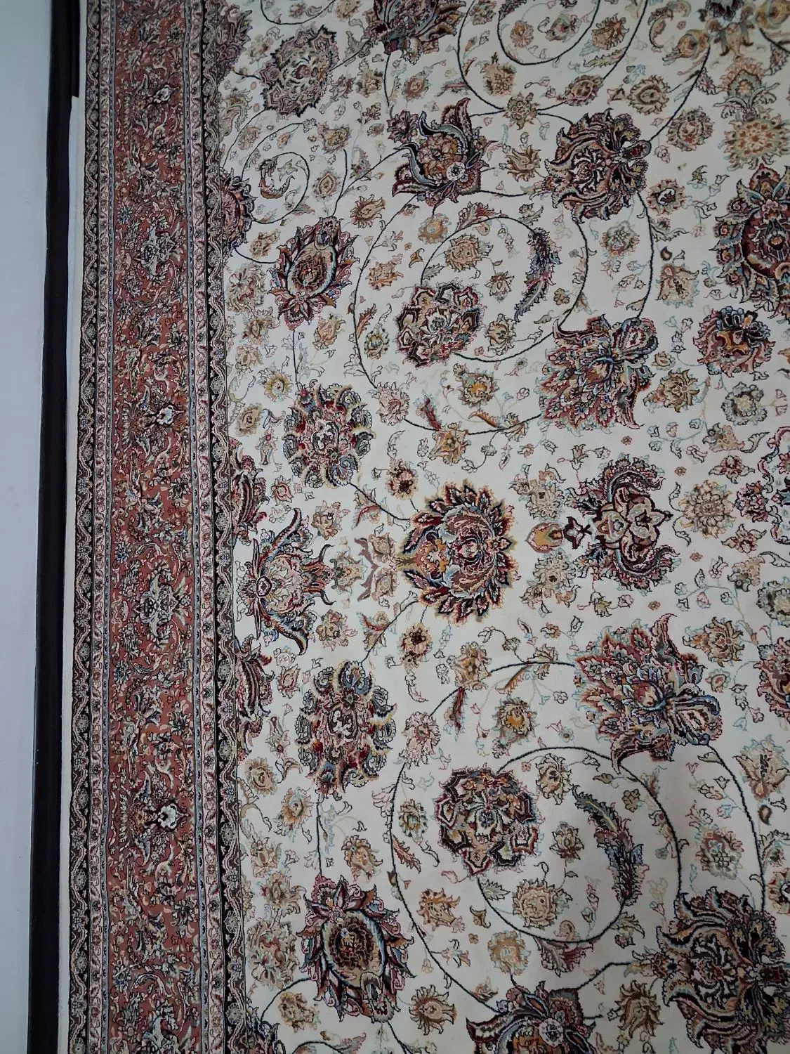 فرش ۹ متری تک|فرش|ساوه, |دیوار