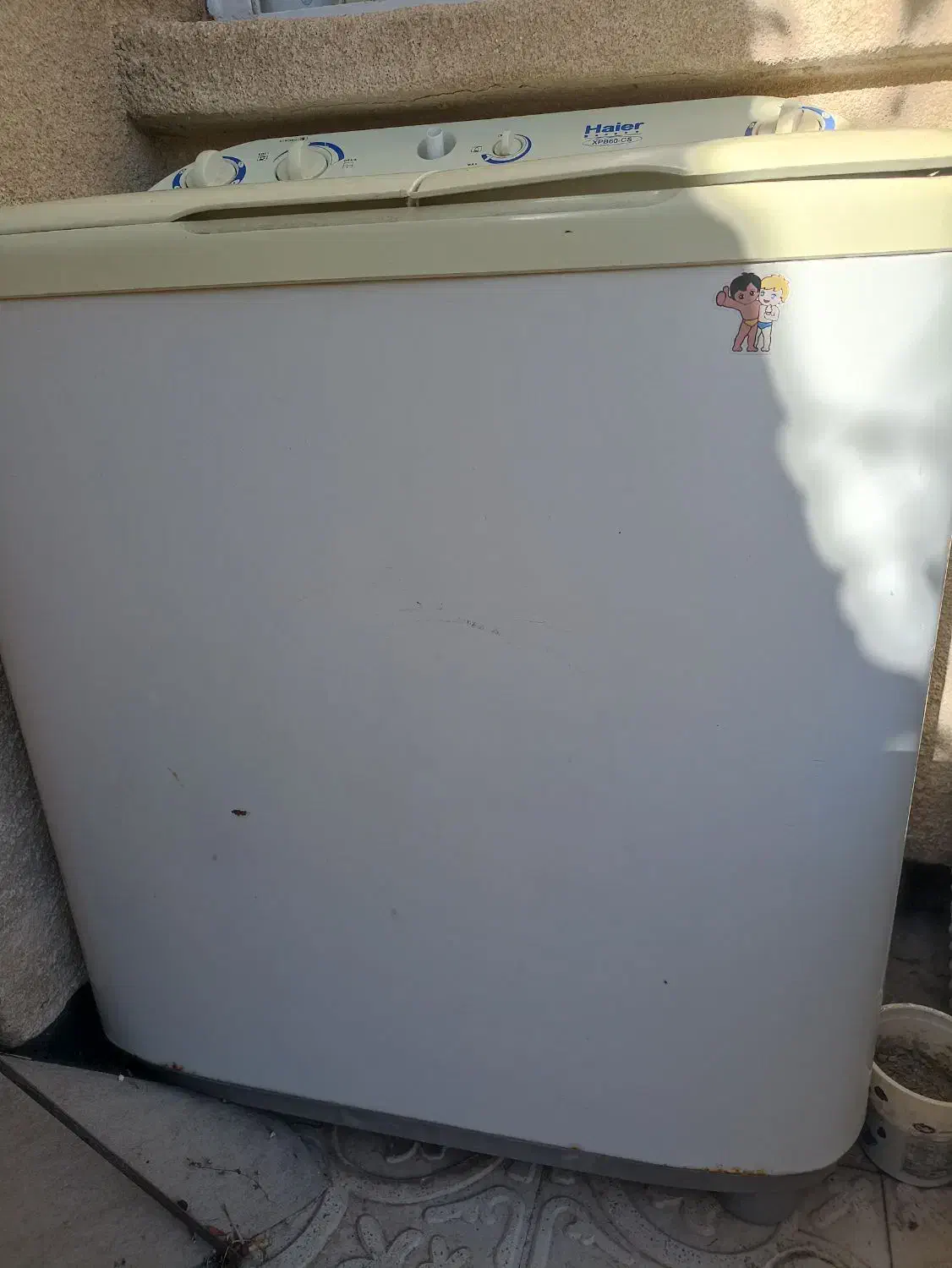 لباسشویی هایر دوقلو|ماشین لباسشویی و خشککن لباس|سلماس, |دیوار