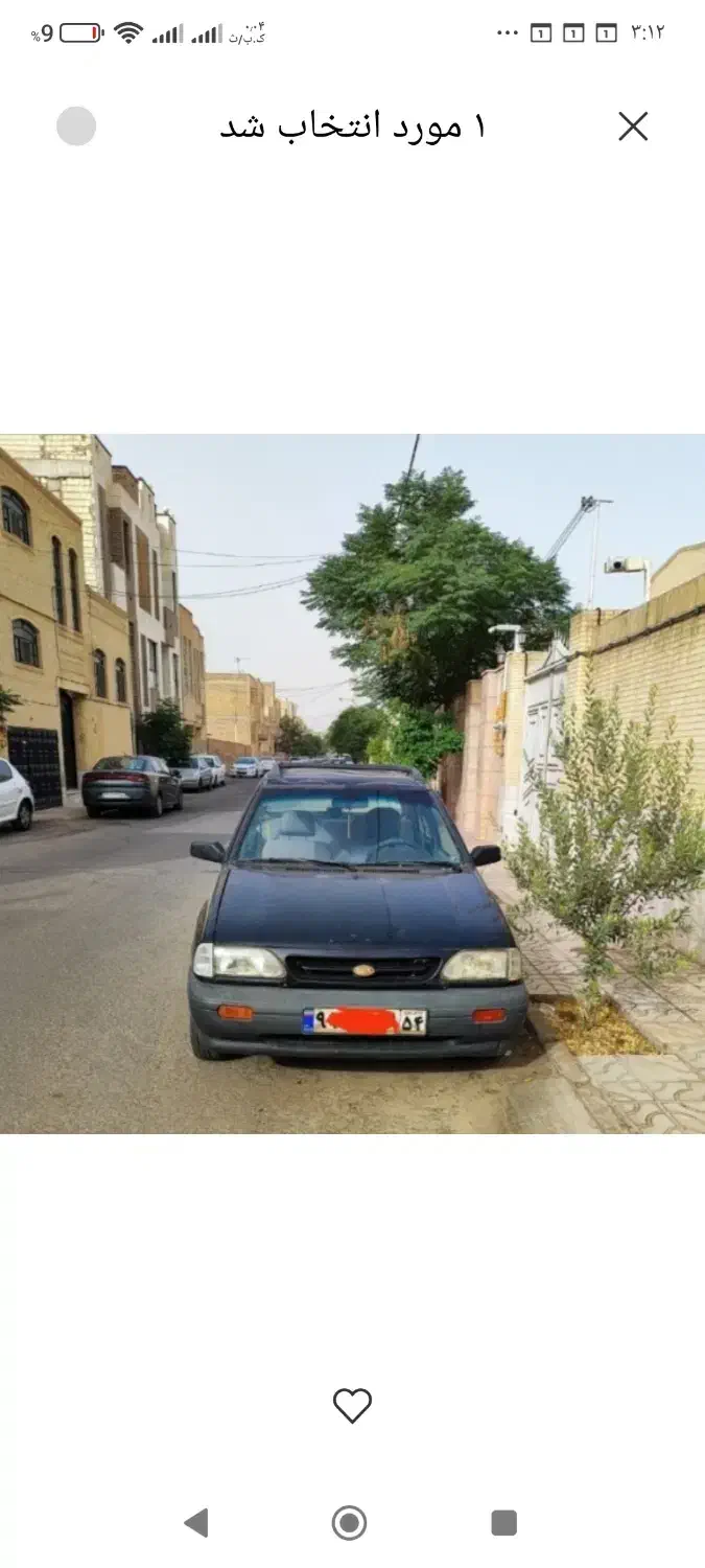 پراید خونگی مدل85|خودرو سواری و وانت|یزد, |دیوار