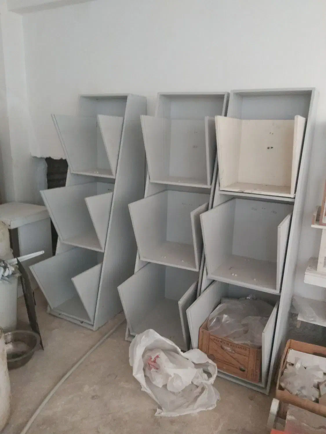 قفسه ام دی اف جای شکلات حبوبات|کتابخانه، شلف، قفسه‌های دیواری|گنبد کاووس, |دیوار