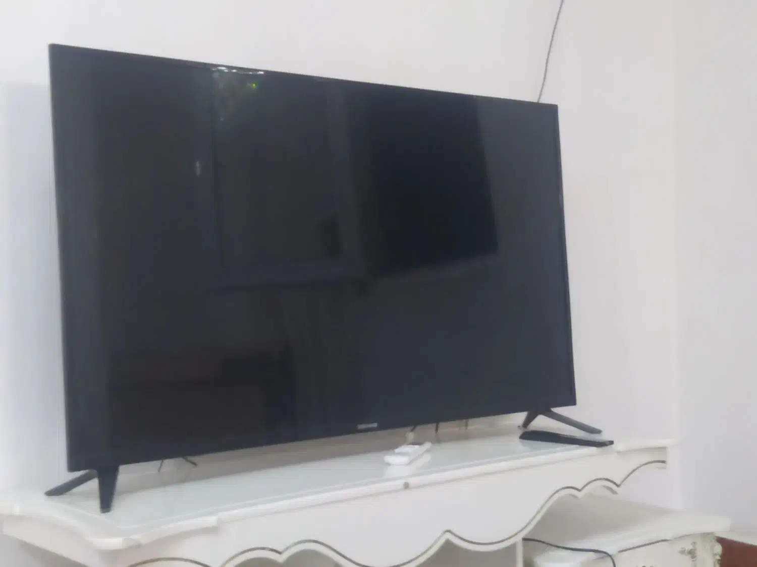 تلویزیون ال ای دیش شکسته 55اینچ|تلویزیون و پروژکتور|گنبد کاووس, |دیوار