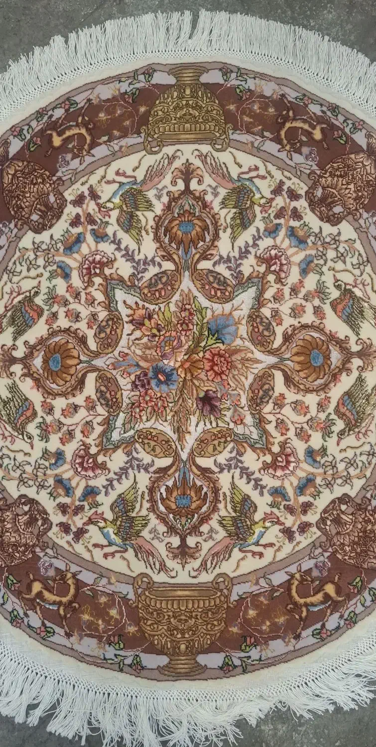 فرش رومیزی اندازه یک متر در یک متر|فرش|تبریز, |دیوار