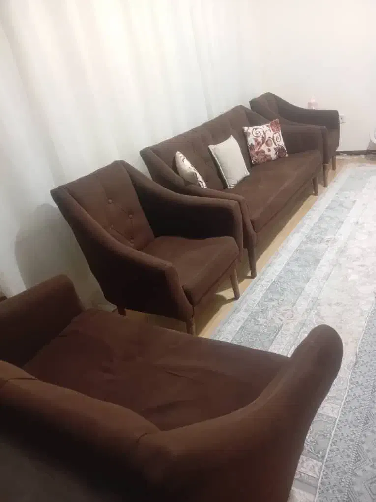 مبل ۷نفره|مبلمان خانگی و میز عسلی|پرند, فاز ۵|دیوار