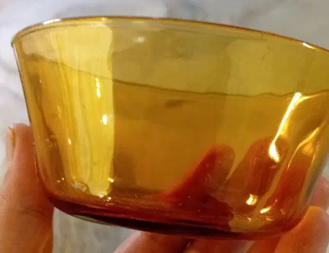 ظروف عسلی دورلکس فرانسوی اصل و قدیمی|ظروف سرو و پذیرایی|بندر کنگان, |دیوار