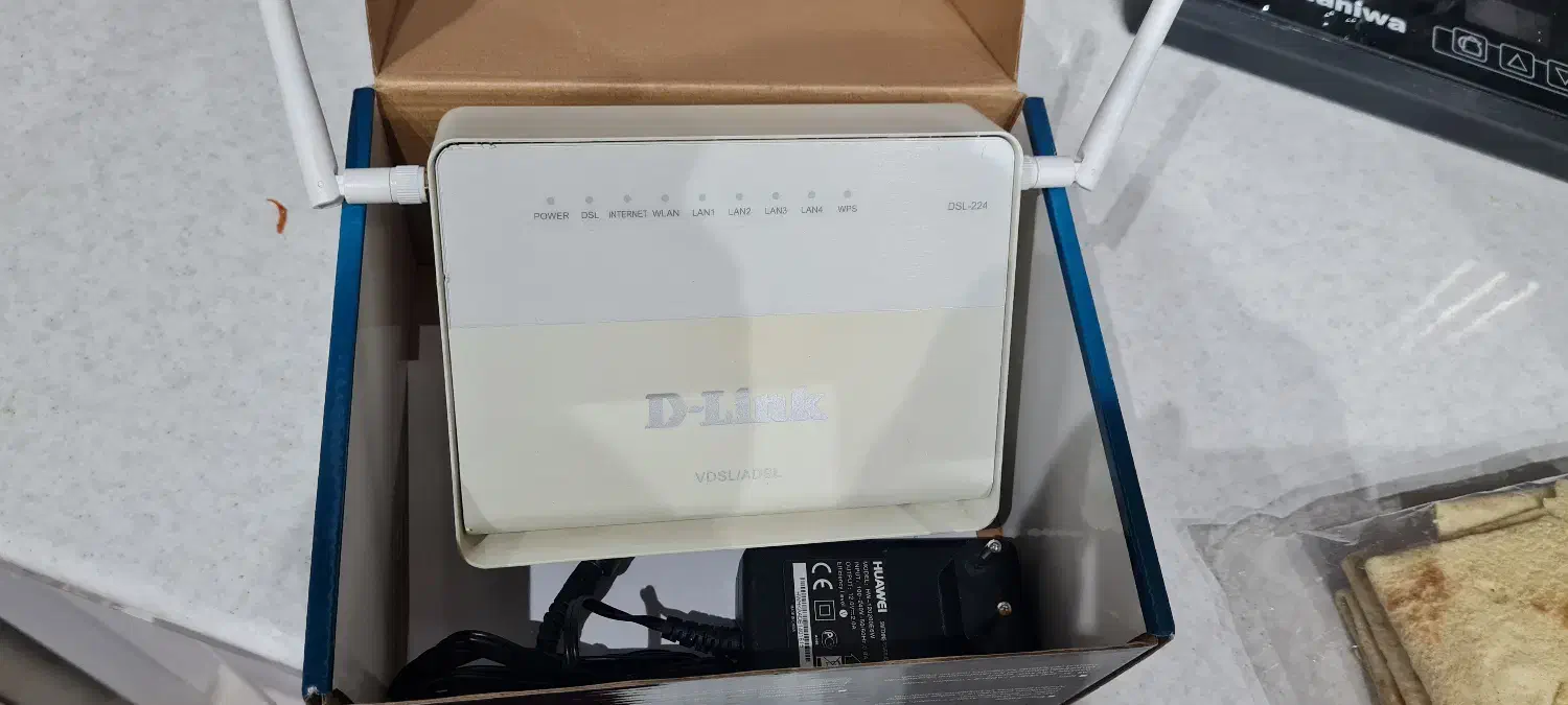 مودم VDSL2/ADSL2+ D-Link DSL-224|مودم و تجهیزات شبکه|بناب, |دیوار