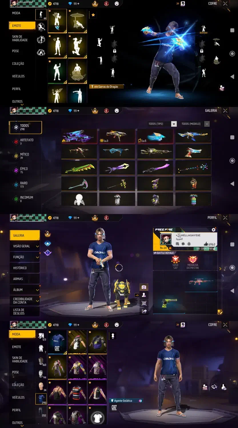 اکانت فری فایر|کنسول، بازی ویدئویی و آنلاین|گنبد کاووس, |دیوار