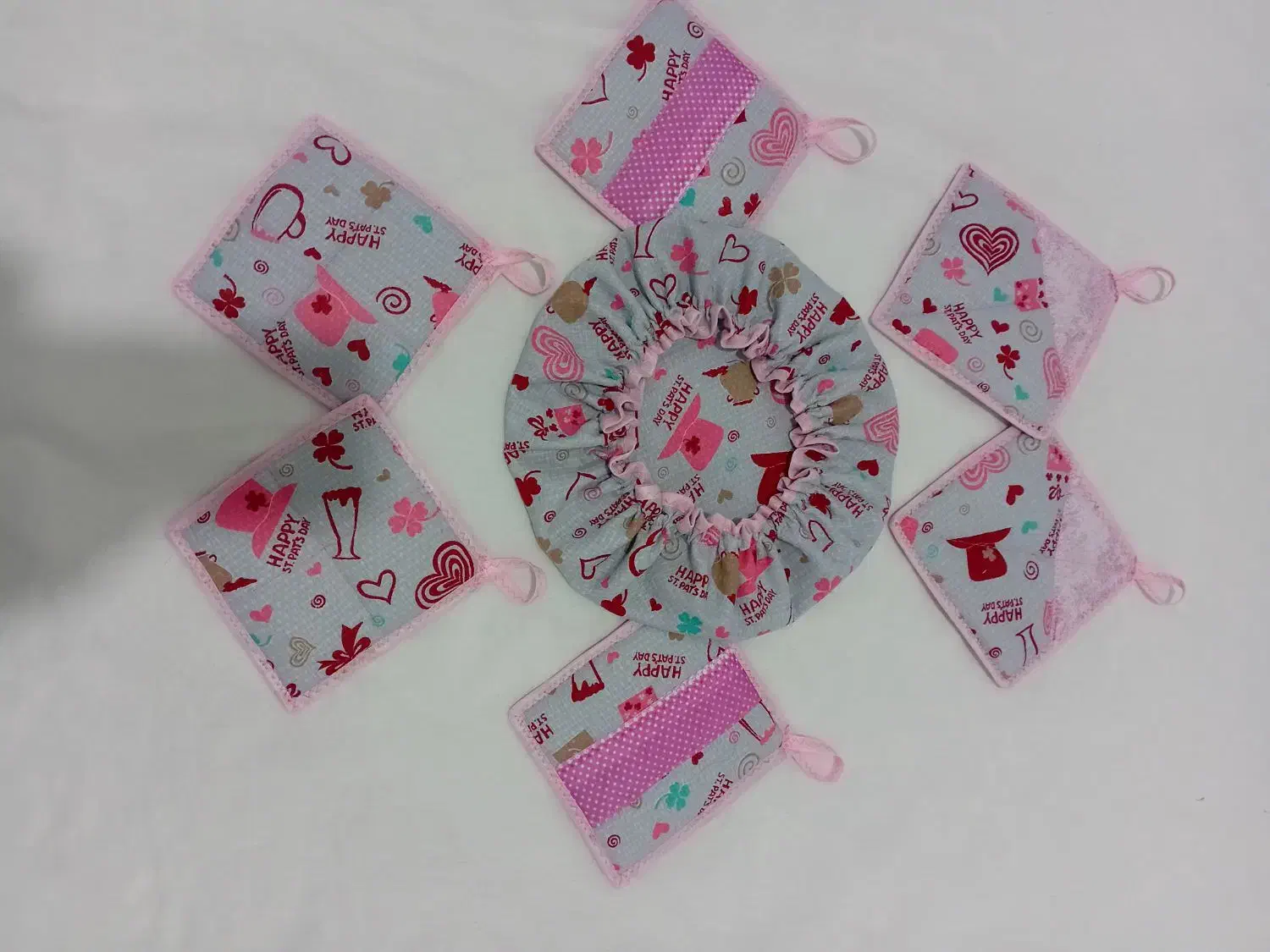 دوخت سرویس آشپزخانه با نازلترین قیمت|سفره، حوله، دستمال آشپزخانه|بیرجند, |دیوار