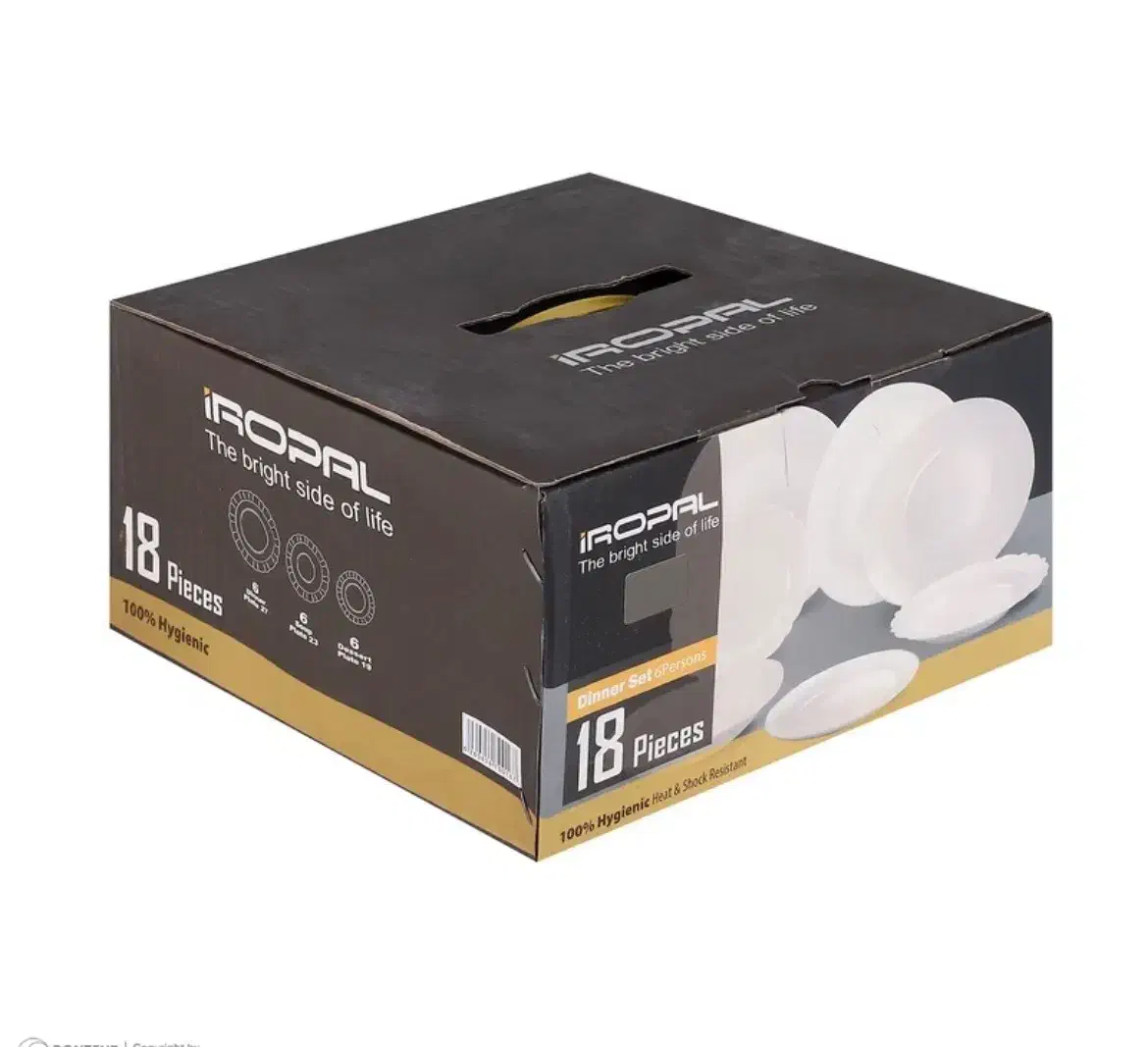 ۲سرویس ۱۸پارچه آرکوپال نو۲/۵ میلیون|ظروف سرو و پذیرایی|سنگر, |دیوار