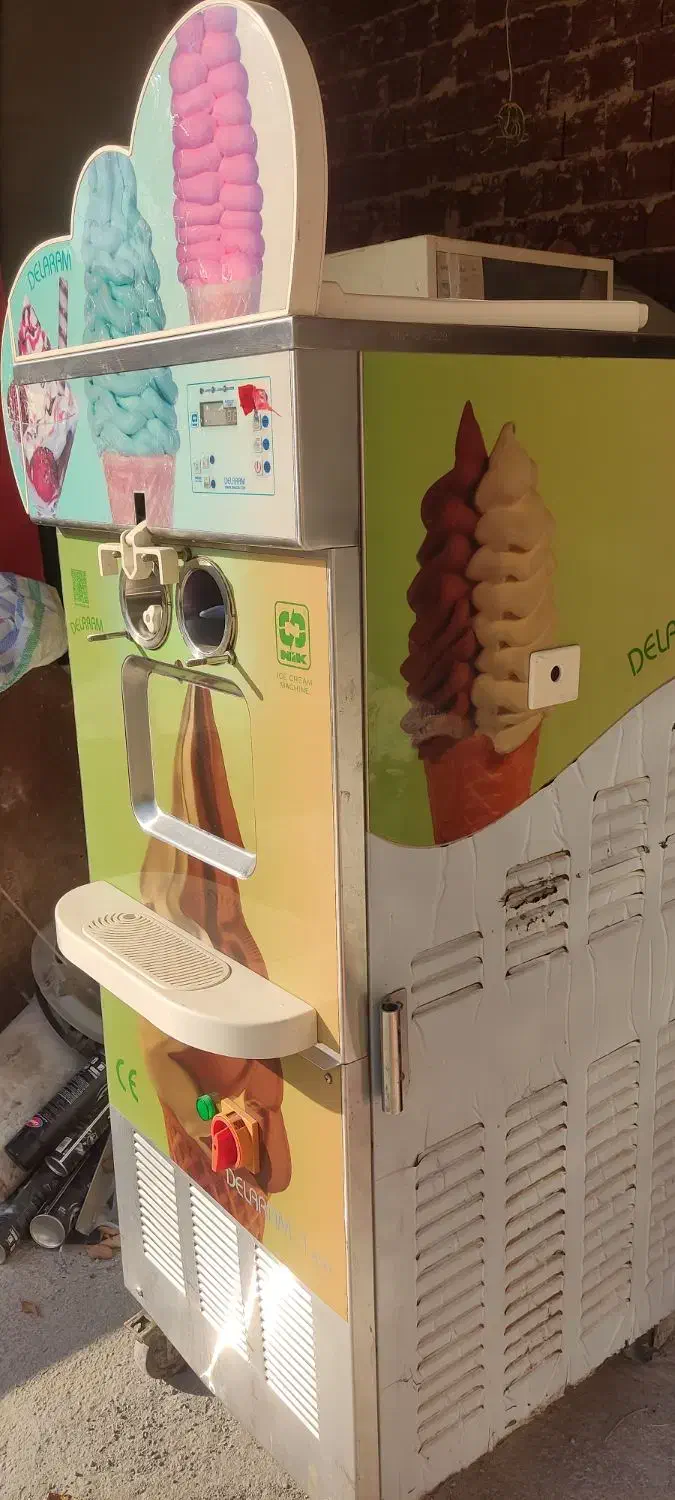 دستگاه بستنی ساز قیفی دلارام تک واز|کافیشاپ و رستوران|پارسآباد, |دیوار