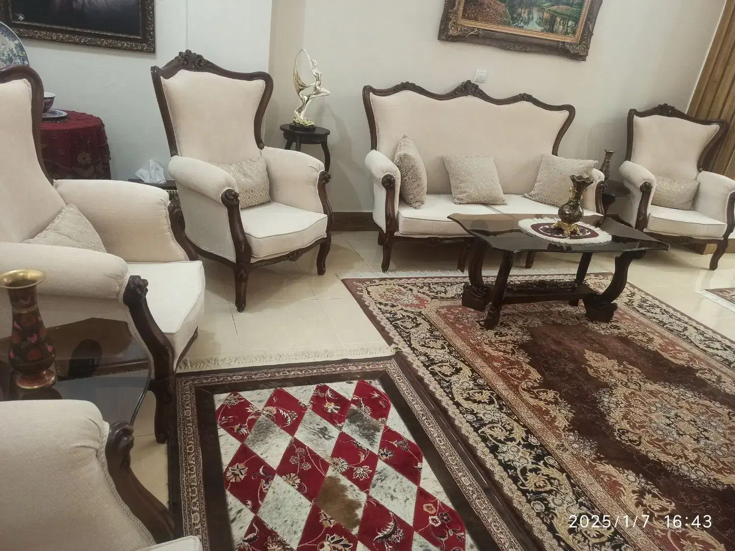 ست مبل و میز ناهار خوری استیل|مبلمان خانگی و میز عسلی|قشم, |دیوار