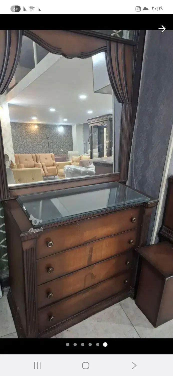 سرویس تخت خواب تمام چوب حراج شد مفته به این قیمت|تخت و سرویس خواب|مراغه, |دیوار