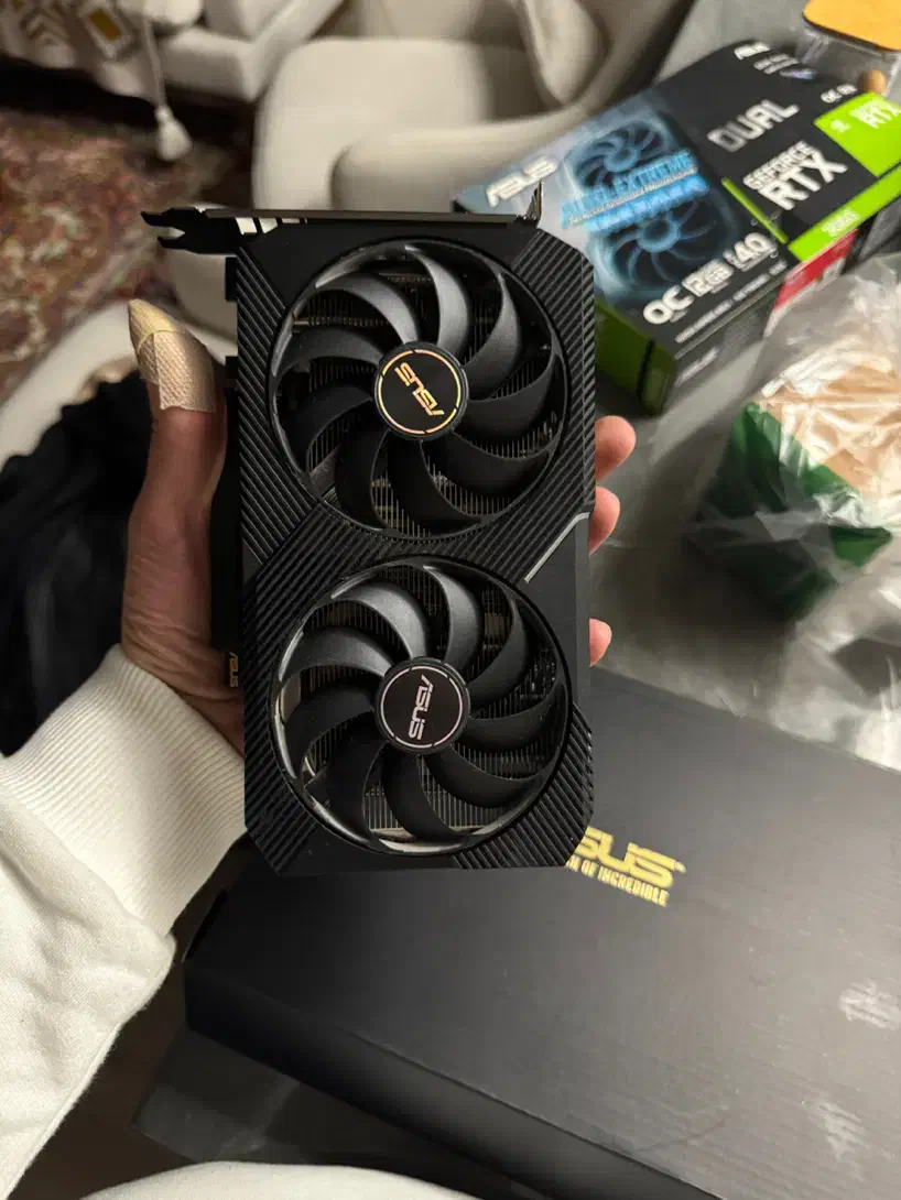 Nvidia RTX 3060 12GB OC Edition Asus|قطعات و لوازم جانبی رایانه|تبریز, |دیوار