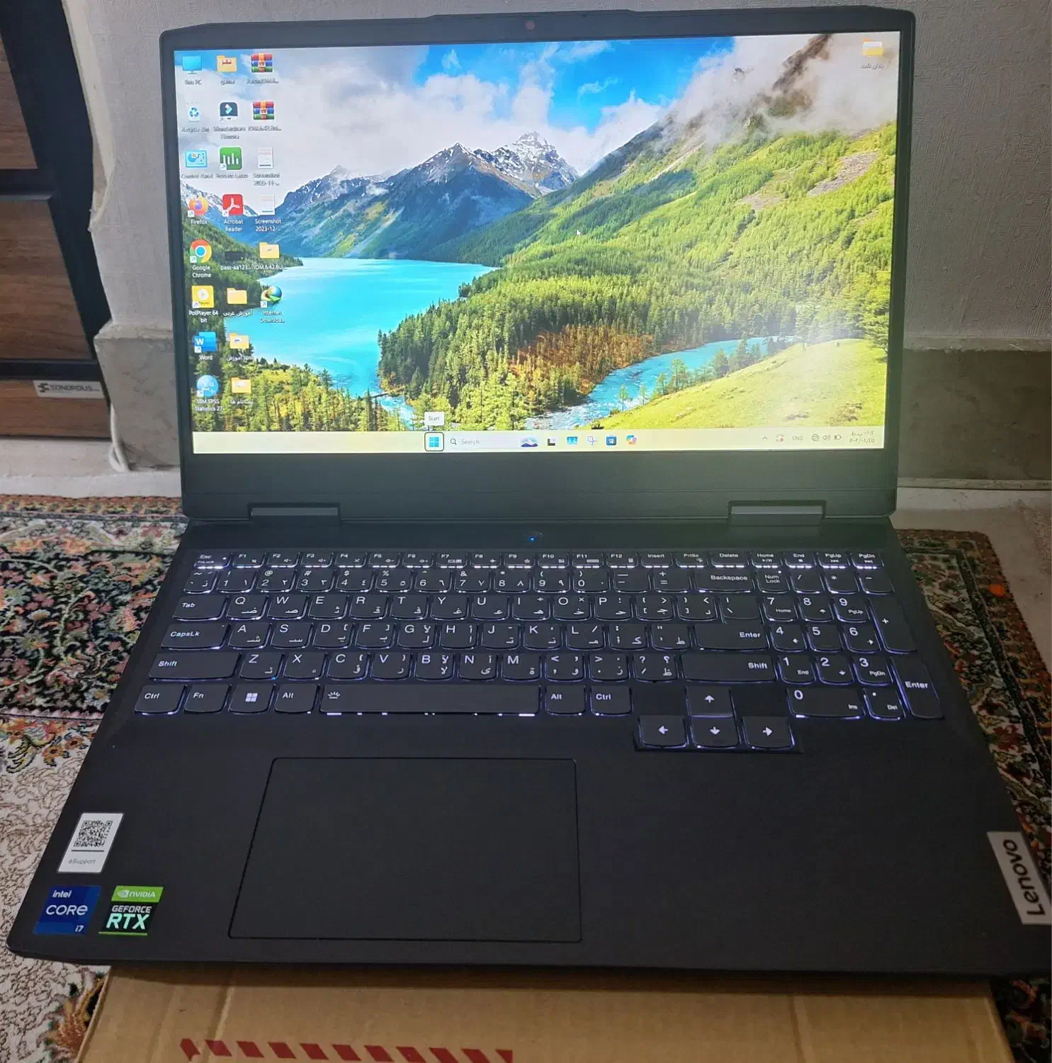 لپ تاپ گیمینگ lenovo gaming 3|رایانه همراه|تهران, استخر|دیوار