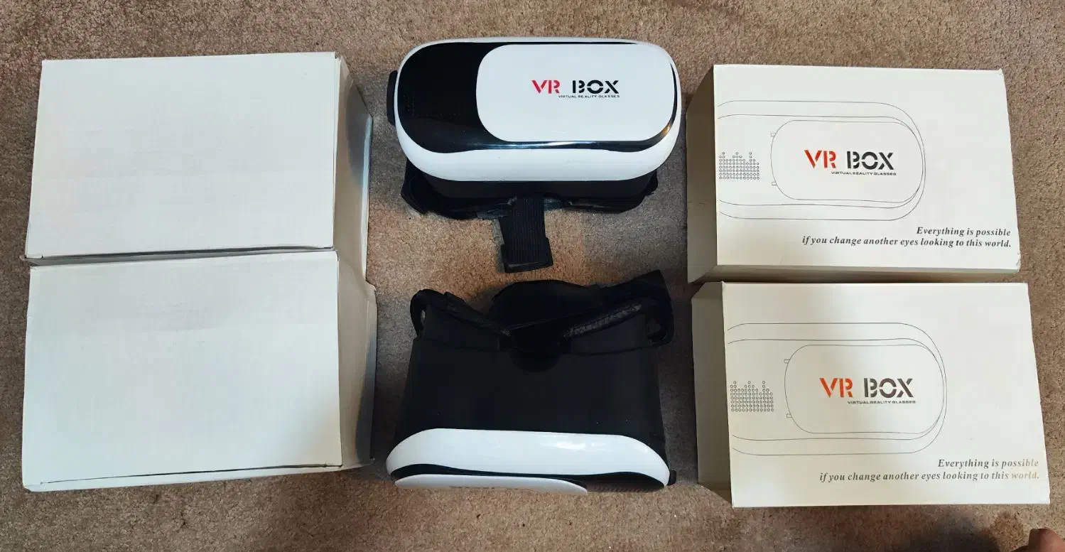 عینک واقعیت مجازی VR box|کنسول، بازی ویدئویی و آنلاین|کازرون, |دیوار