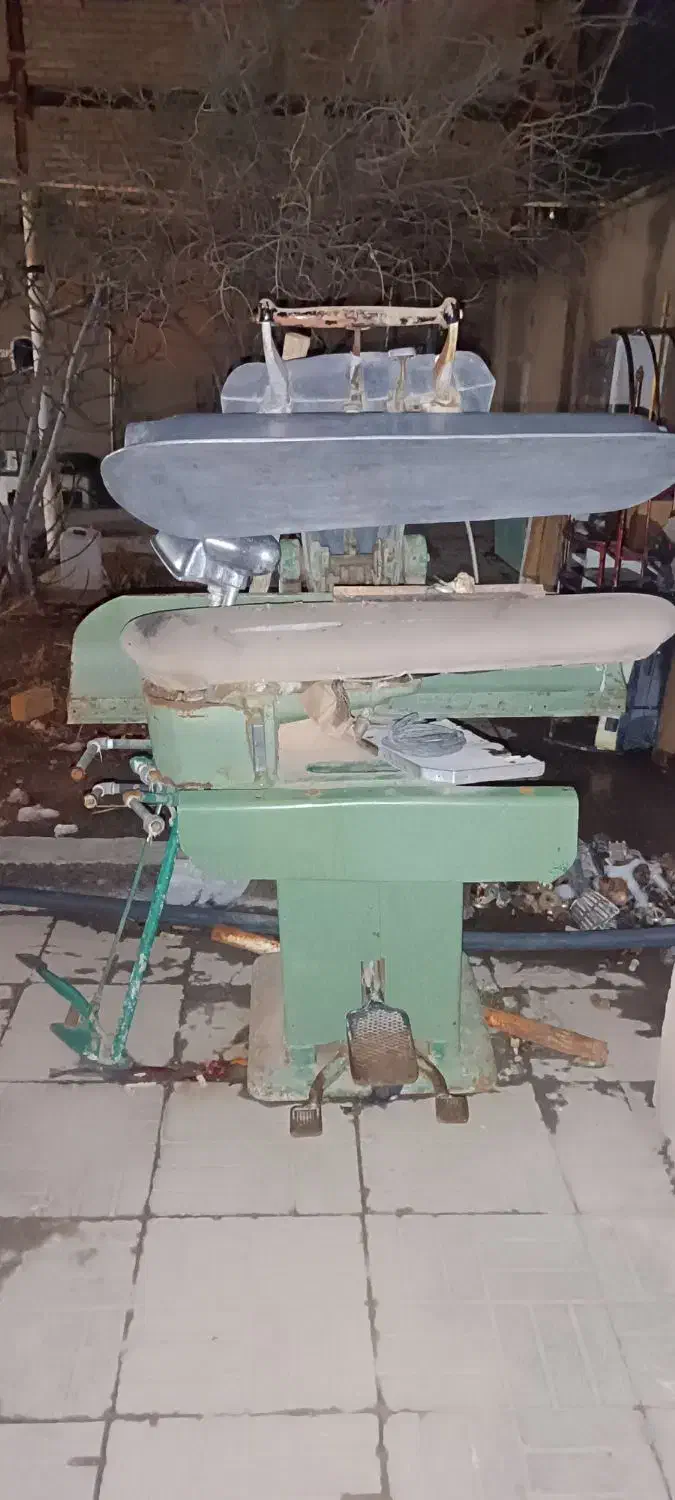 دستگاه اتو پرس نظریان .با لباس شویی 20کیلوی|ماشینآلات صنعتی|رشتخوار, |دیوار