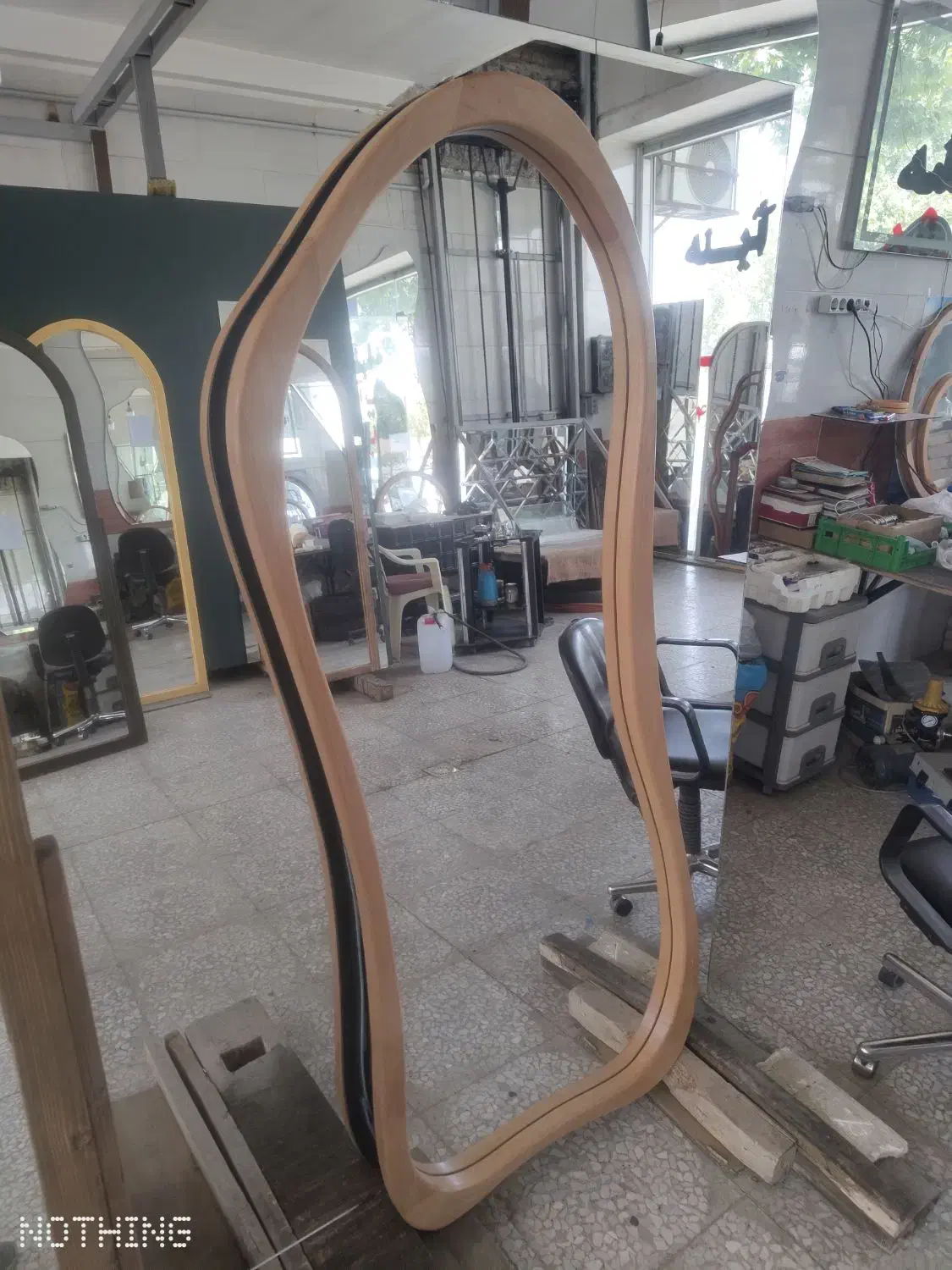 اینه قدی ،قاب چوبی، قاب فلزی ،اینه دفرمه|آینه|کرج, مجتمع صنفی صنعتی|دیوار