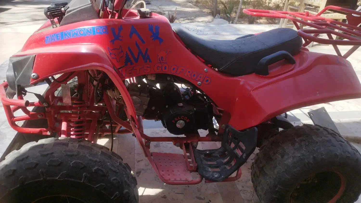 تریل 250 فلات KTM چهار چرخ ۱۲۵|موتورسیکلت|شیراز, کوشک بیدک|دیوار
