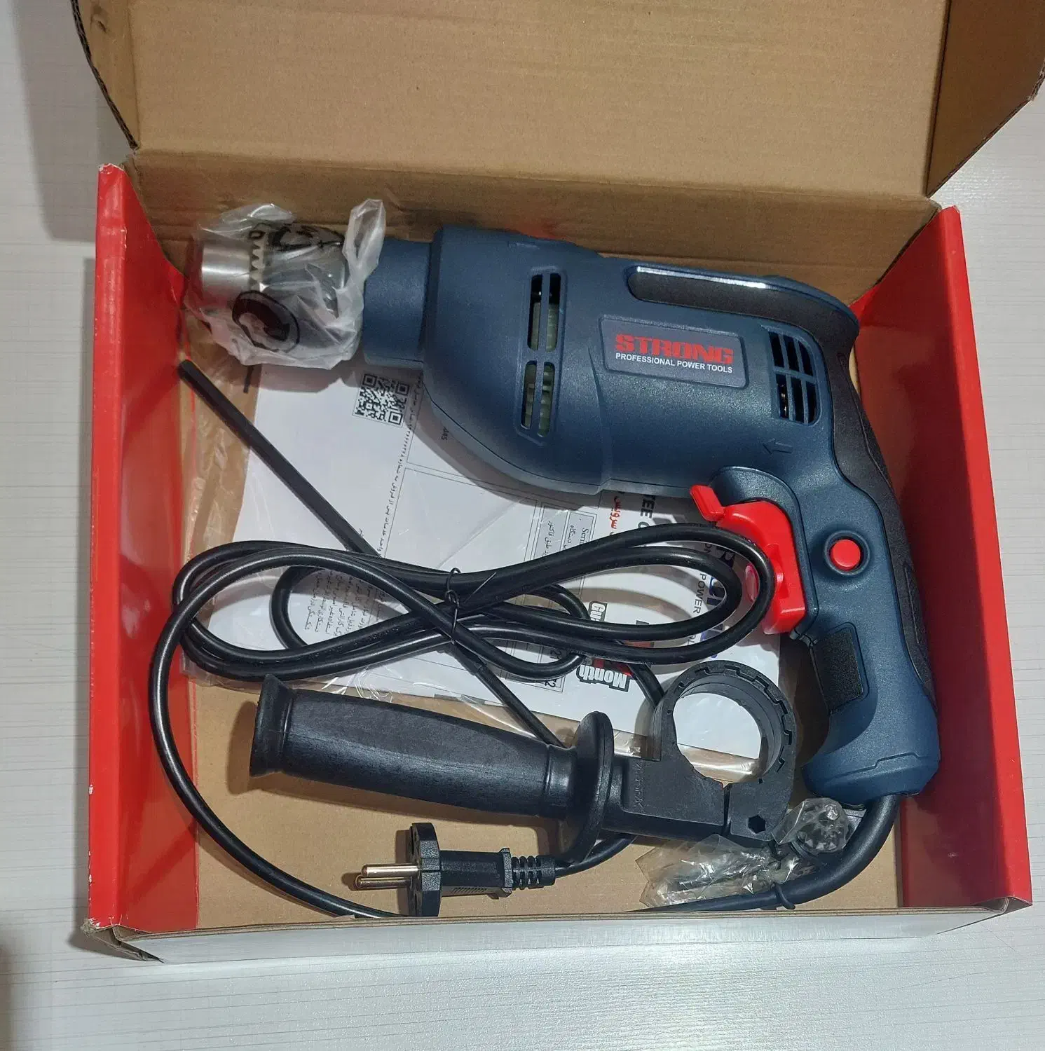 دریل ۶۵۰ وات برند استرانگ با ضمانت خوش قیمت|ماشینآلات صنعتی|رشت, گلباغ نماز|دیوار