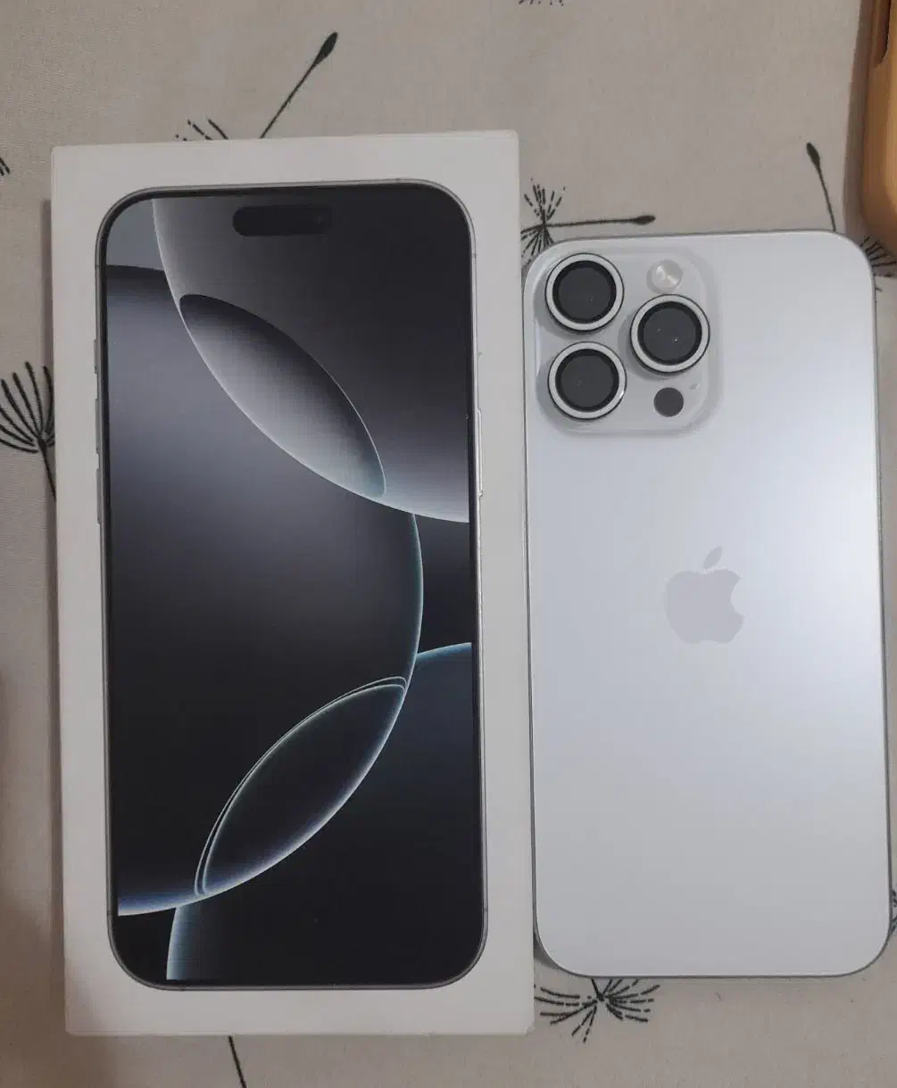 آیفون 16 پرو مکس 256GB سفید(ZA/A)|موبایل|شاهین‌شهر, فدک|دیوار