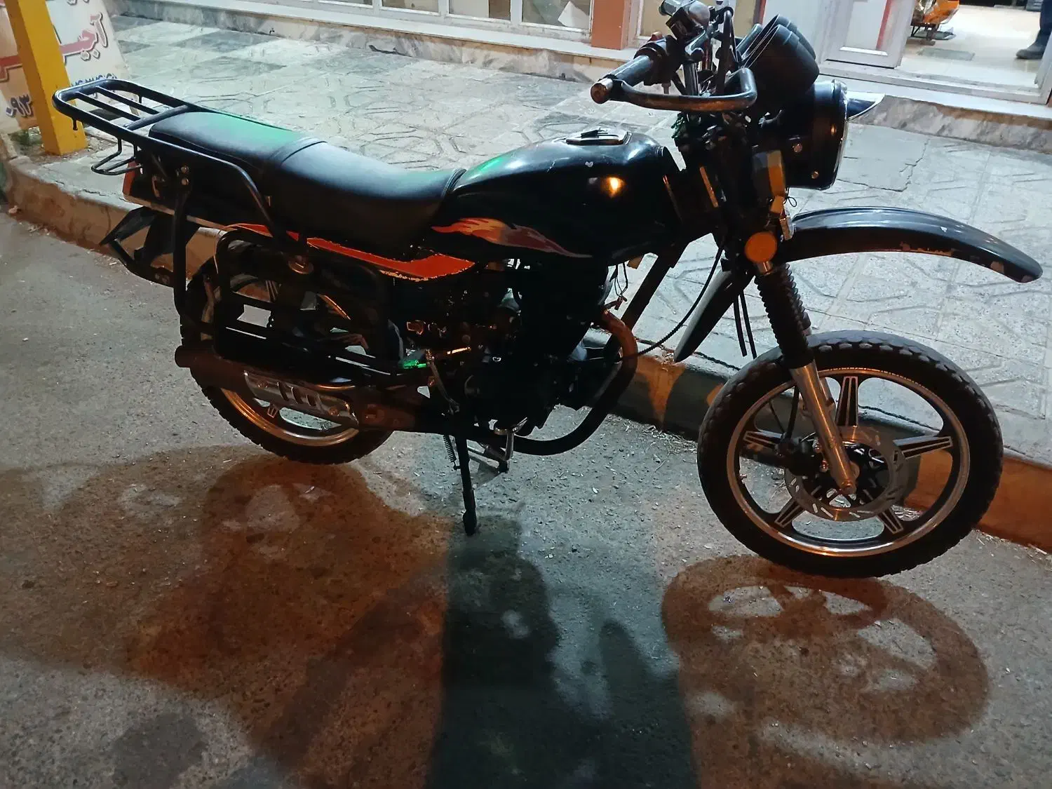 متور شکاری تیزپر200|موتورسیکلت|نیمبلوک, |دیوار