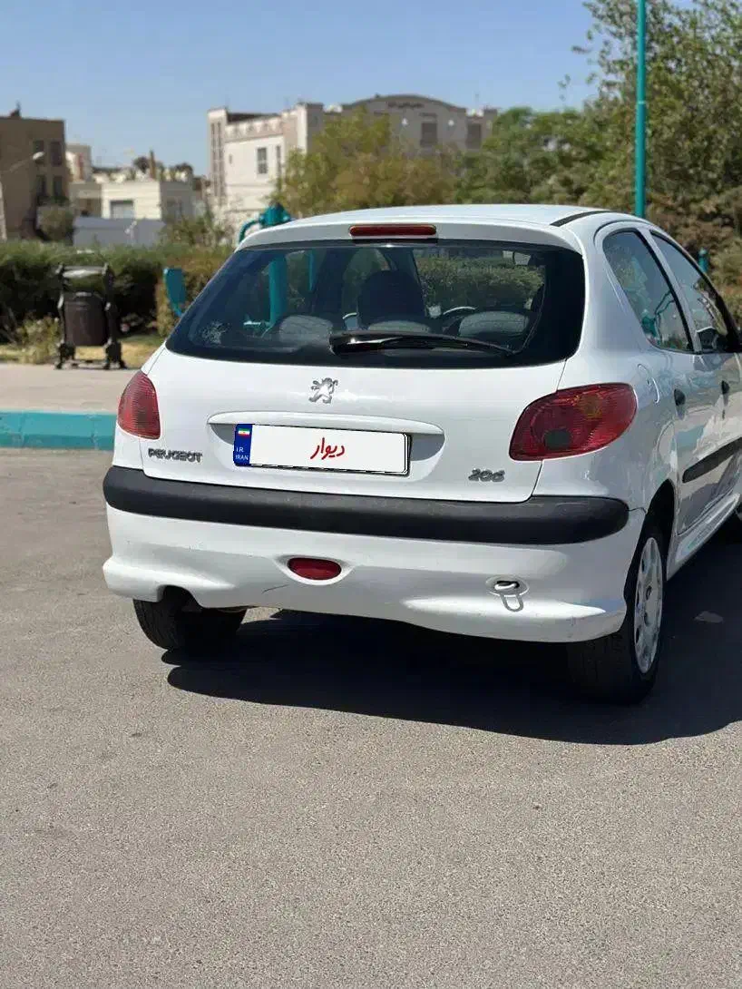 ۲۰۶ تیپ۵ مدل ۹۲ موتورtu5|خودرو سواری و وانت|یزد, |دیوار