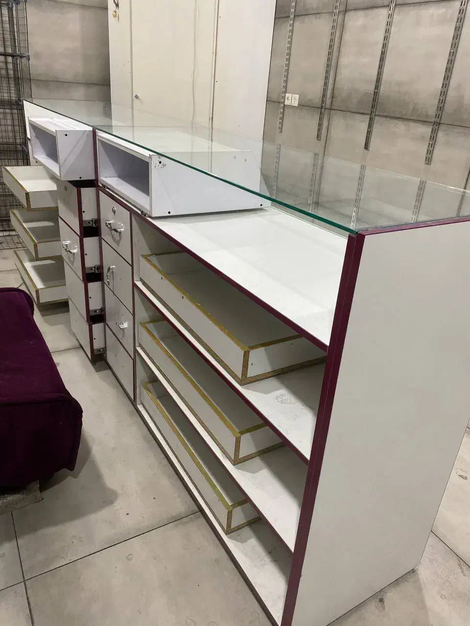 میز ام دی اف کشو دار برق کشی شده|میز تحریر و کامپیوتر|قم, بکایی|دیوار