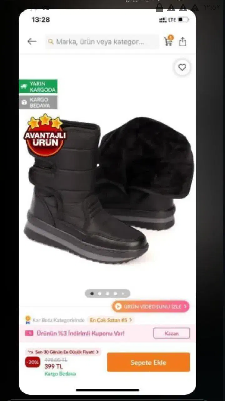 بوت ترک سایز۳۹|کیف، کفش، کمربند|لواسان, |دیوار