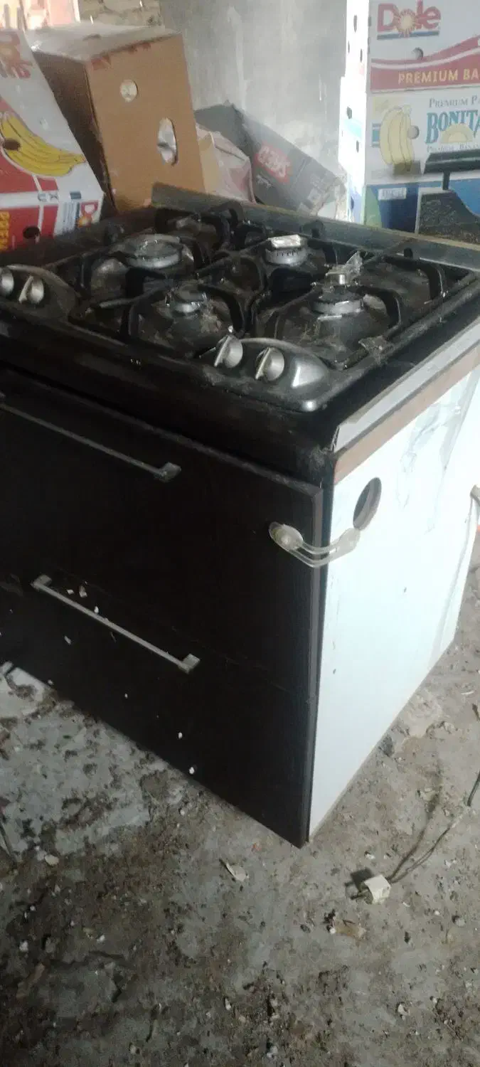 گاز استیل رو کابینتی در حد|اجاق گاز و لوازم برقی پخت‌وپز|ساری, |دیوار