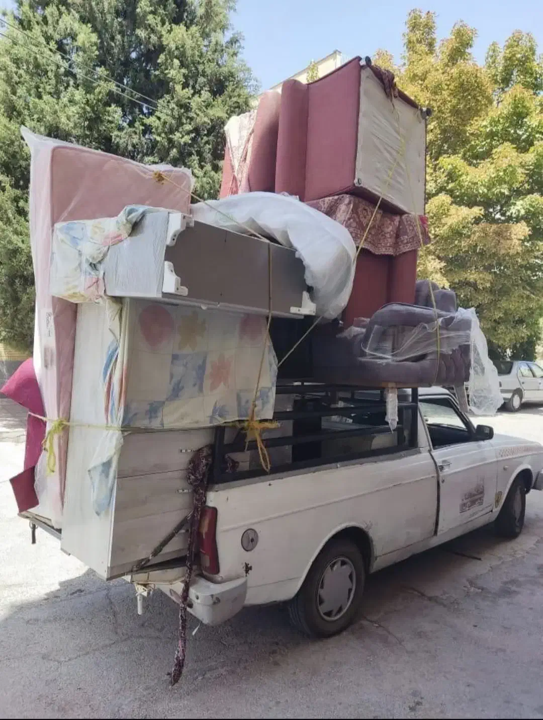 کارگر باربری و اسباب کشی+اتوبار+وانت بار+نیسان|خدمات حمل و نقل|شیراز, فرگاز|دیوار