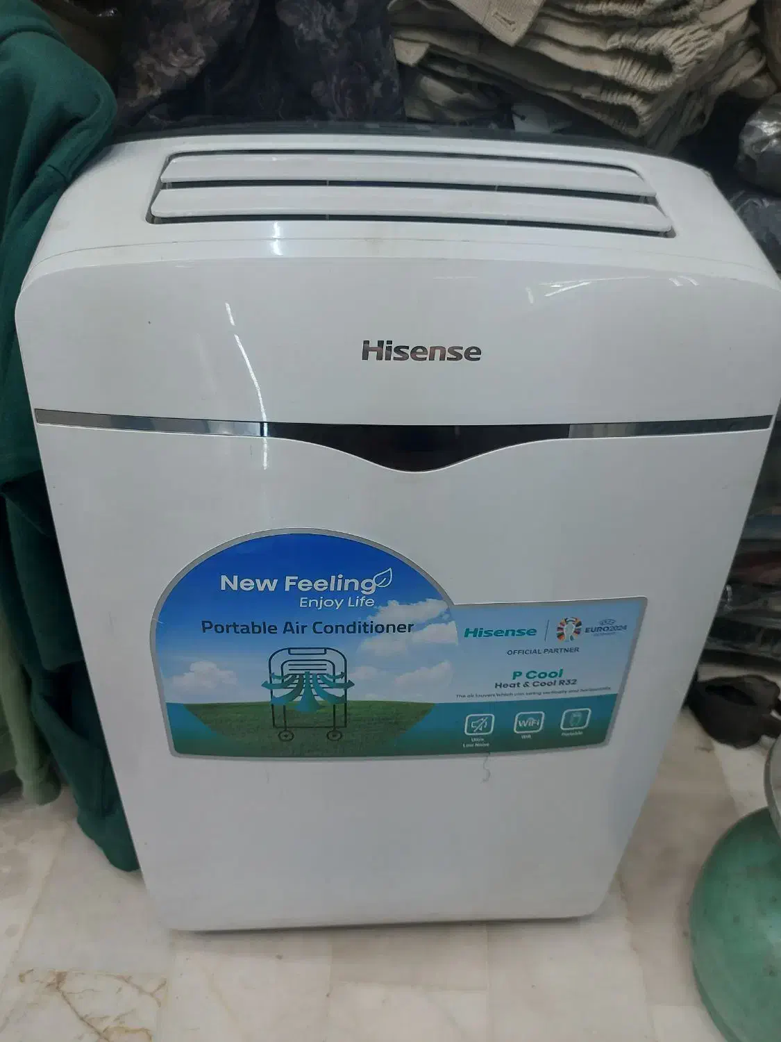کولر گازی پورتابل hisense|کولر گازی و فن‌کوئل|قزوین, |دیوار
