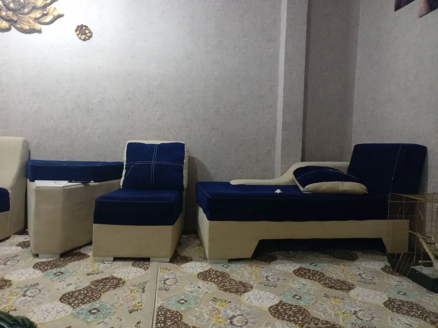 مبلمان ۹نفره راحتی|مبلمان خانگی و میز عسلی|خرم‌آباد, |دیوار