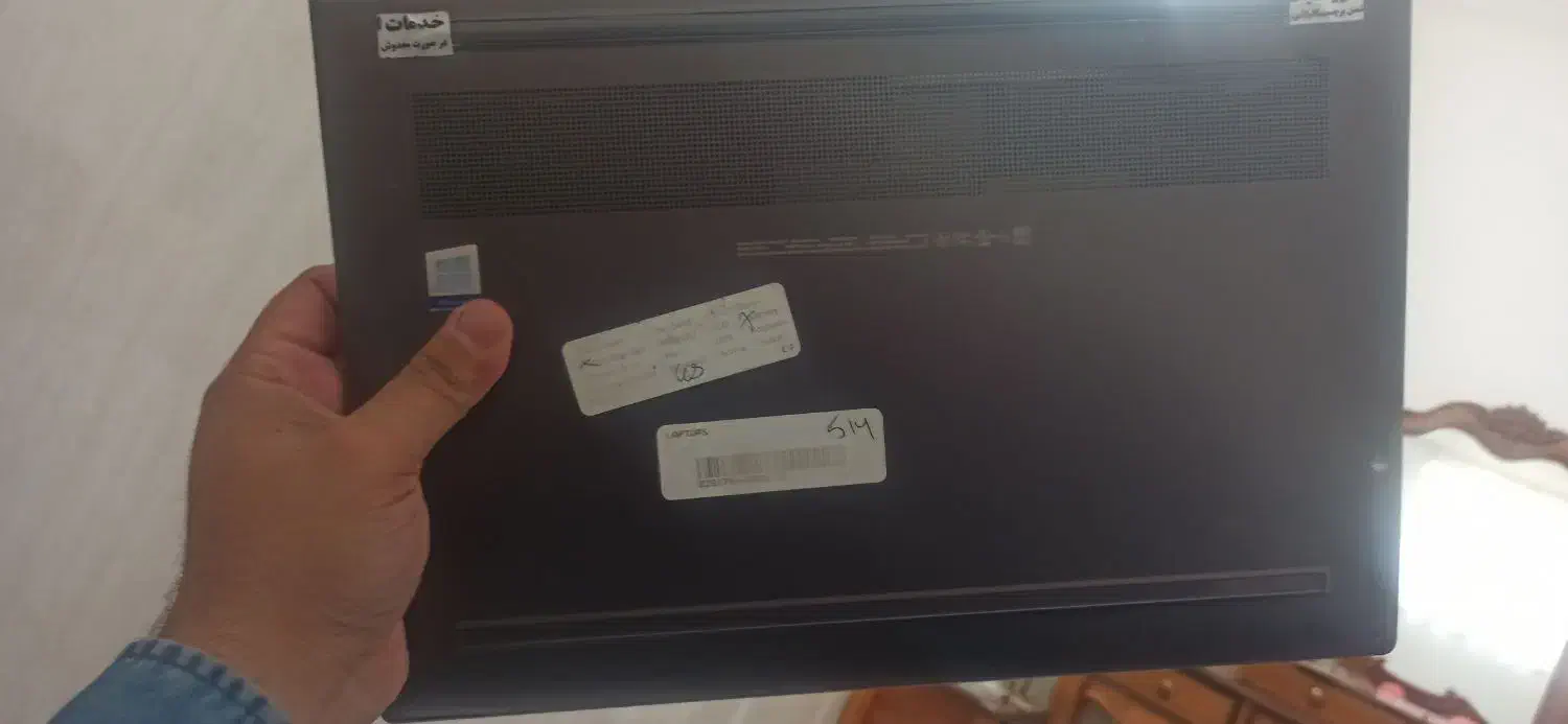 لب تاب hp صفحه لمسی|رایانه همراه|یزد, |دیوار