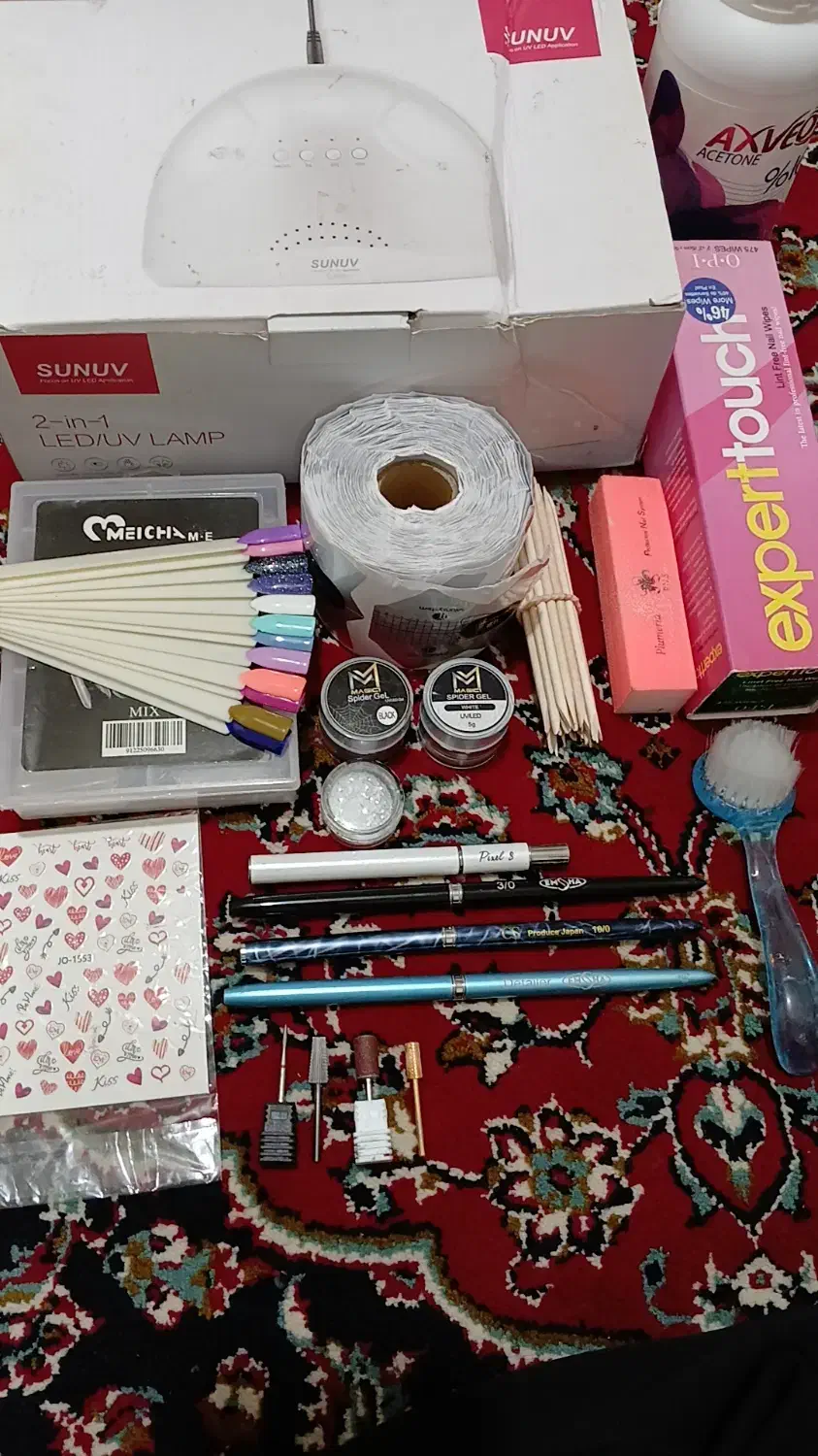 وسایل کار ناخن|آرایشی، بهداشتی، درمانی|قرچک, زیبا شهر|دیوار