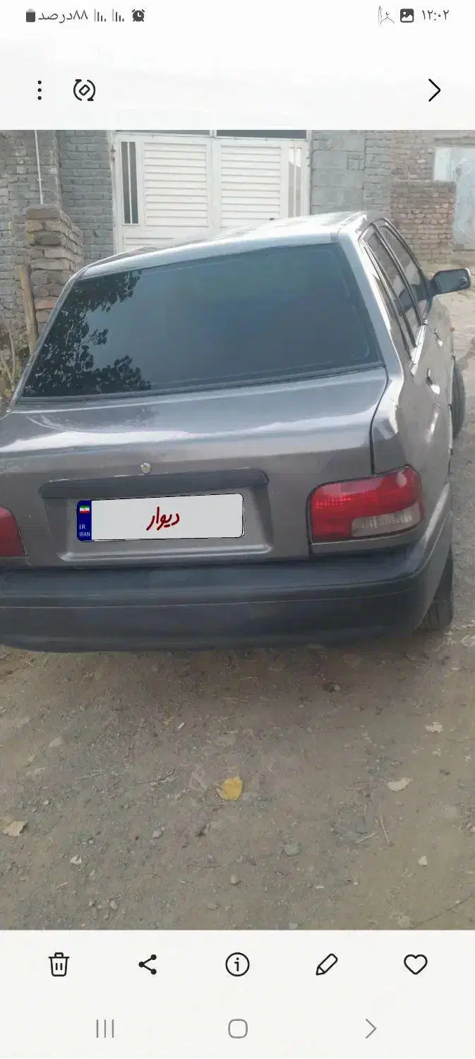 پراید ۸۸|خودرو سواری و وانت|سیلوانه, |دیوار