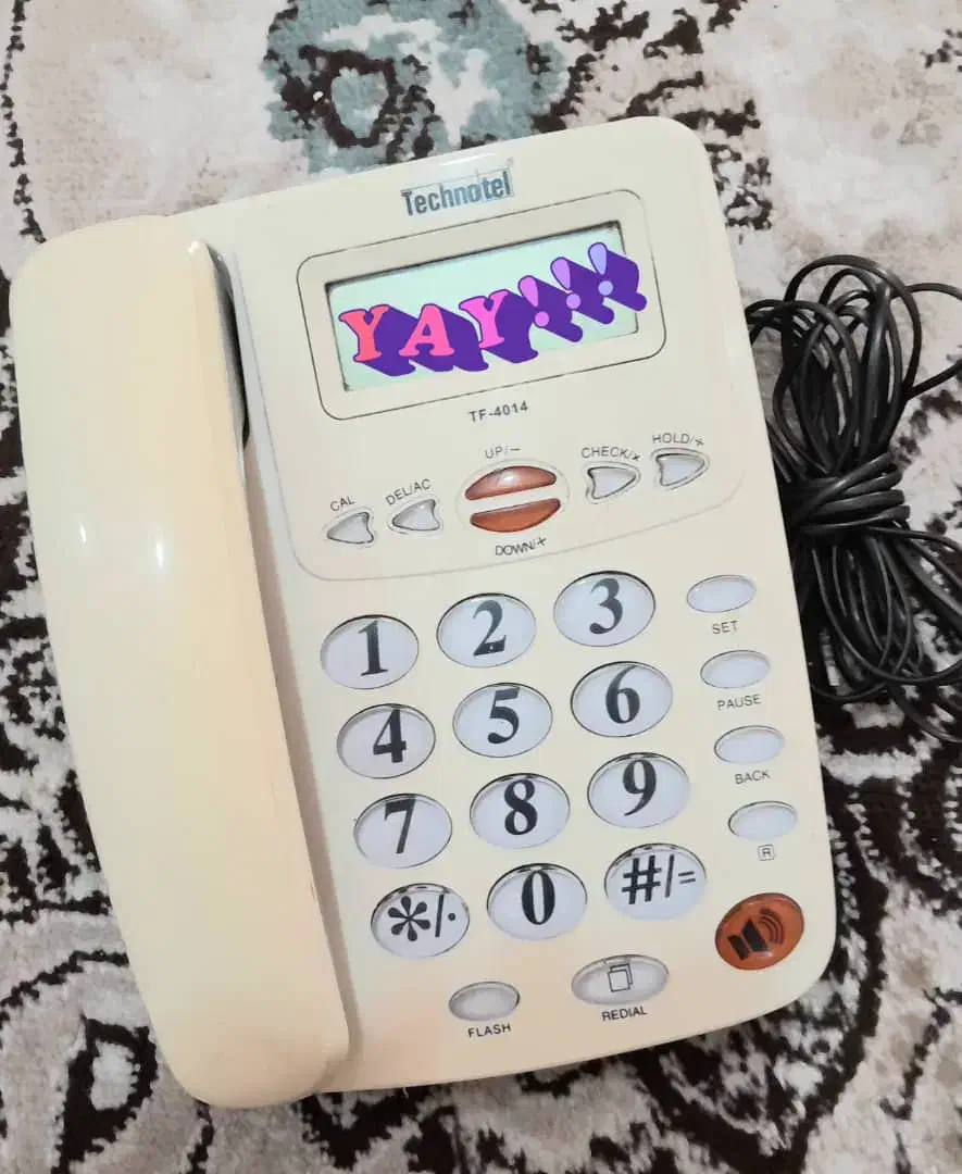 تلفن ثابت درحدآکبندفی۵۰۰برندتکنوتل|تلفن رومیزی|شهریار, شهریار|دیوار