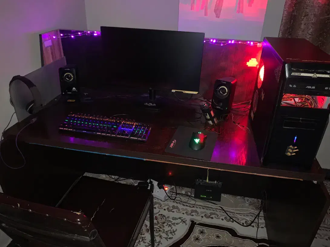 سیستم گیمینگ نسل ۱۲ همراه میز و صندلی کامل (فوری)|رایانه رومیزی|رباطکریم, مسکن مهر آبشناسان|دیوار