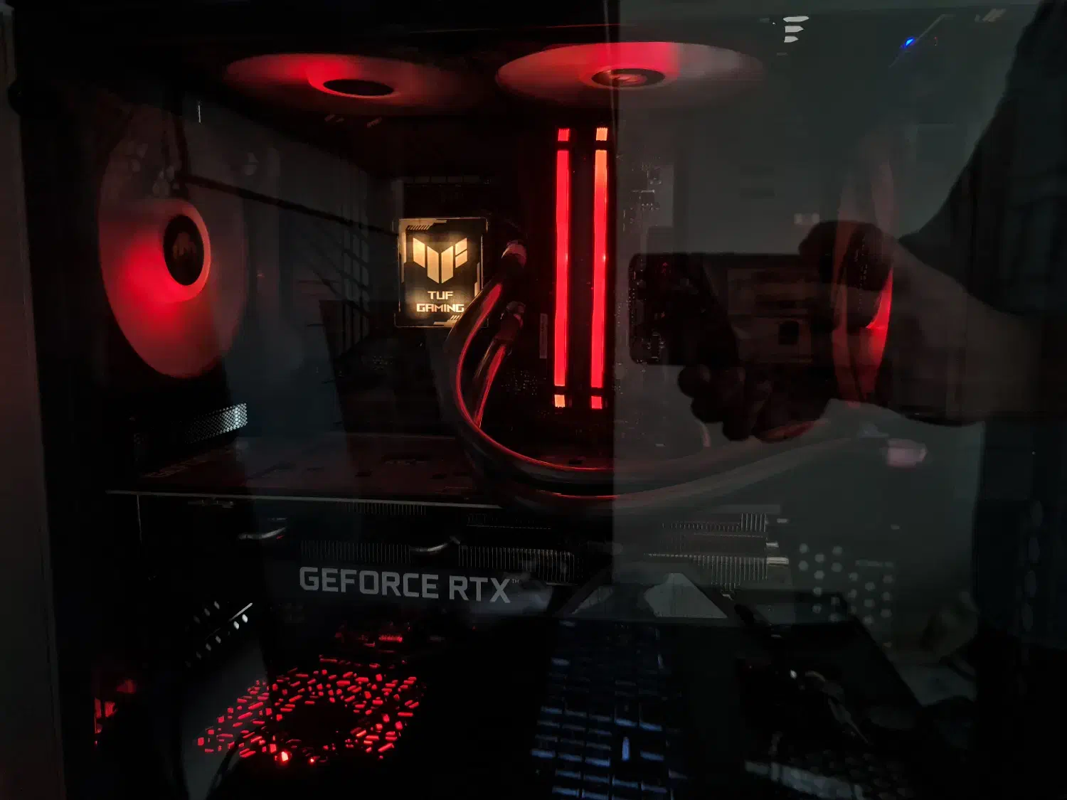 کیس tuf rtx 3060|رایانه رومیزی|تهران, افسریه شمالی|دیوار