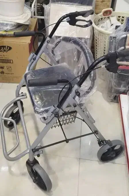 رولیتر چهارچرخ صندلی و چاپادار مدل همگام( آکبند)|آرایشی، بهداشتی، درمانی|اصفهان, کشاورزی|دیوار