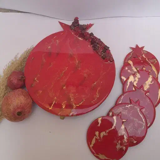 ست یلدا، هفت سین، ظروف رزینی|ظروف سرو و پذیرایی|شاهینشهر, شهرک ردانی پور|دیوار