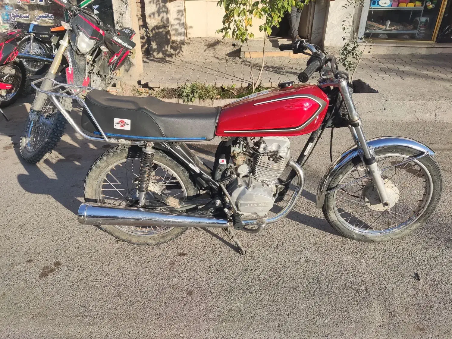موتور مزایده 200|موتورسیکلت|مهاباد (آذربایجان غربی), |دیوار