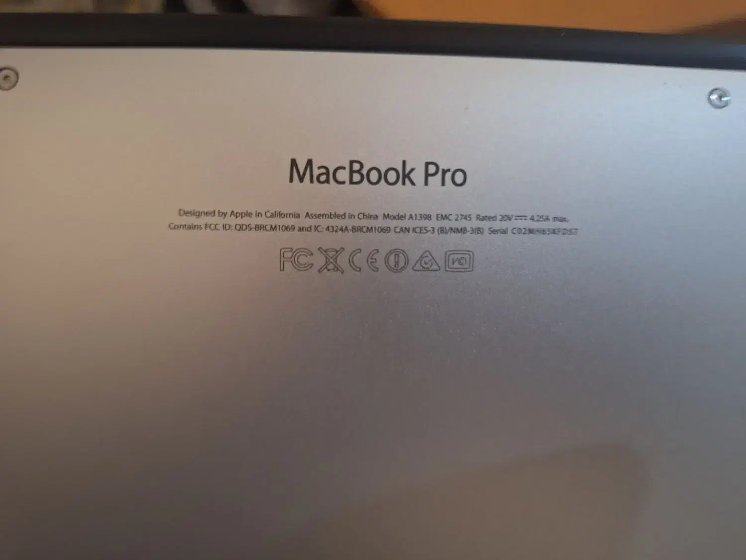 Macbook 2013 Late  Retina Corei7|رایانه همراه|اسلام‌شهر, شهرک قائمیه|دیوار