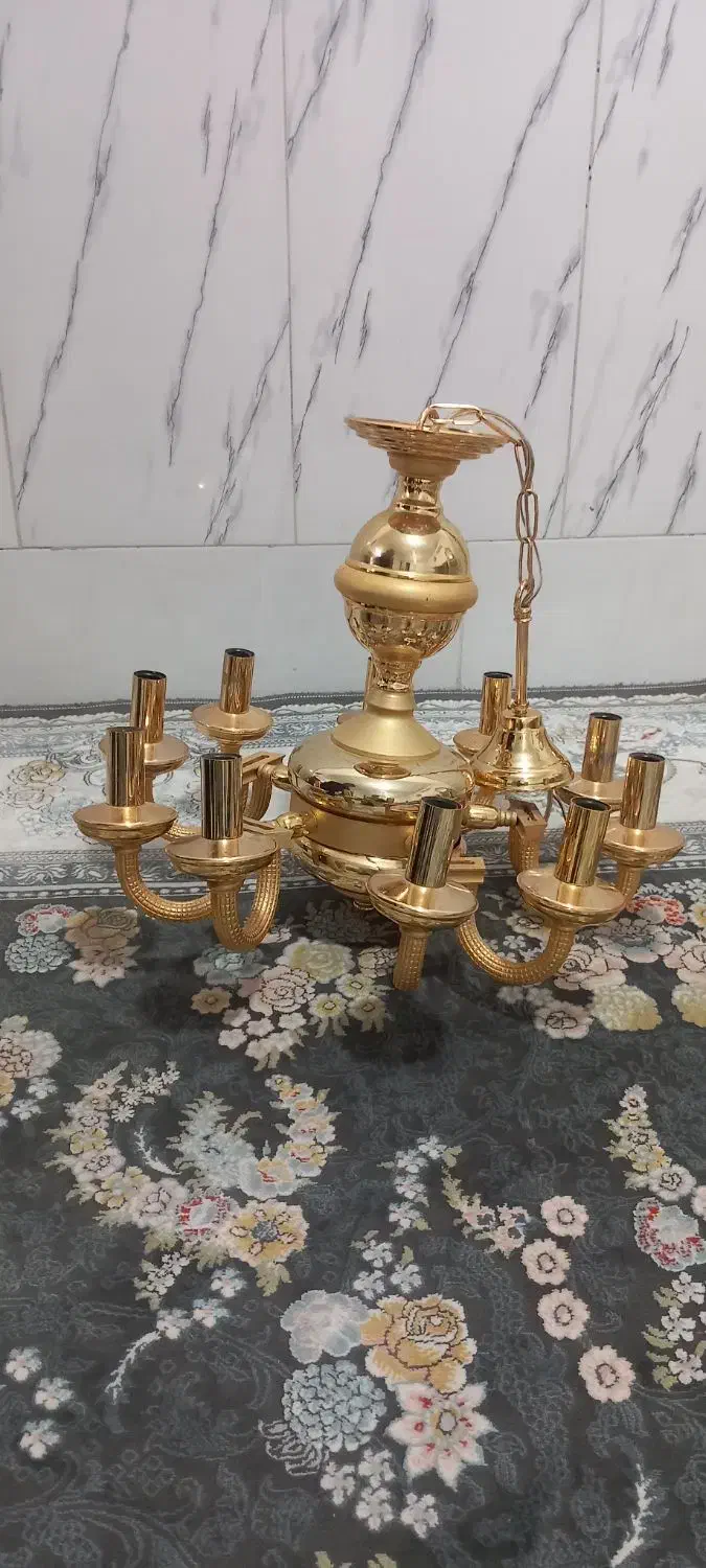 لوستر|لوستر و چراغ آویز|قم, ولیعصر|دیوار