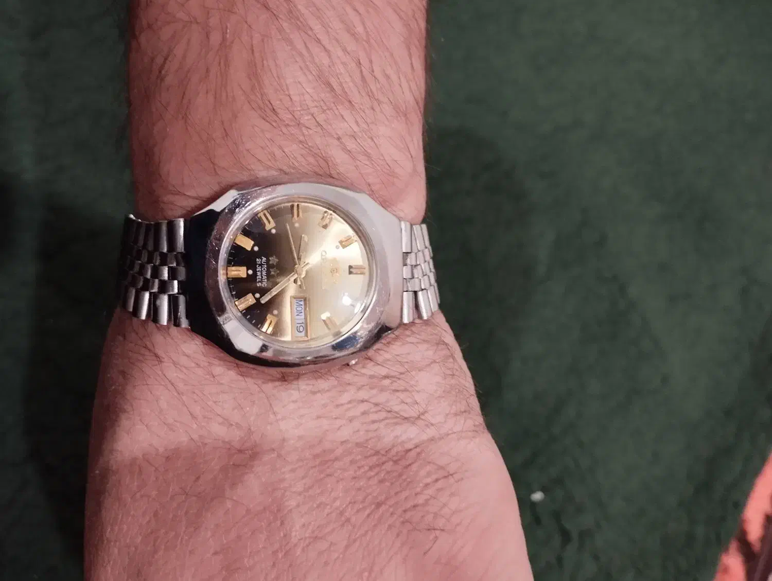 ساعت اورینت قدیمی|ساعت|گرمی, |دیوار