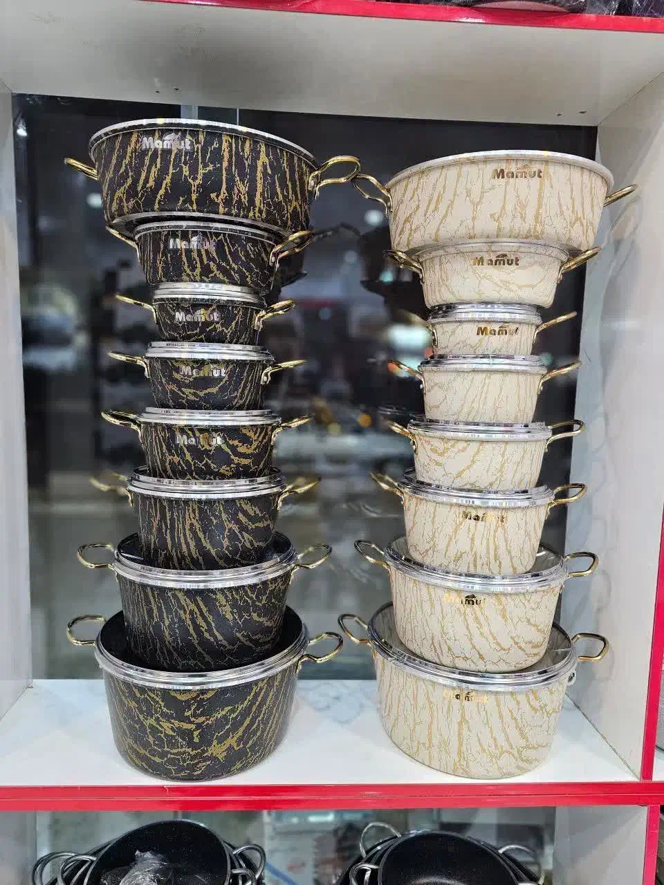 سلام یک سری قابلمه ماموت ۲۱ پارچه همراه با|ظروف پختوپز|قم, آذر (نکویی)|دیوار