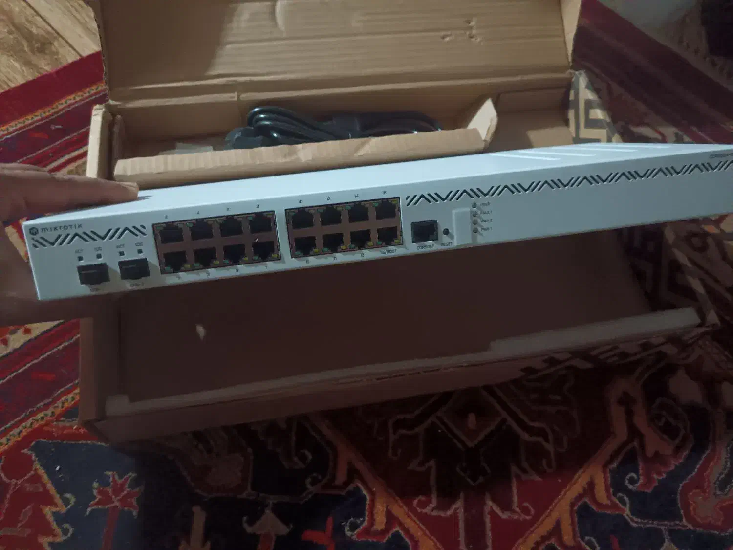 روتر میکروتیک Cloud Core|مودم و تجهیزات شبکه|ماهدشت, |دیوار