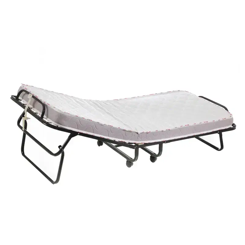 تخت یک نفره تاشو فلزی|تخت و سرویس خواب|ساری, |دیوار