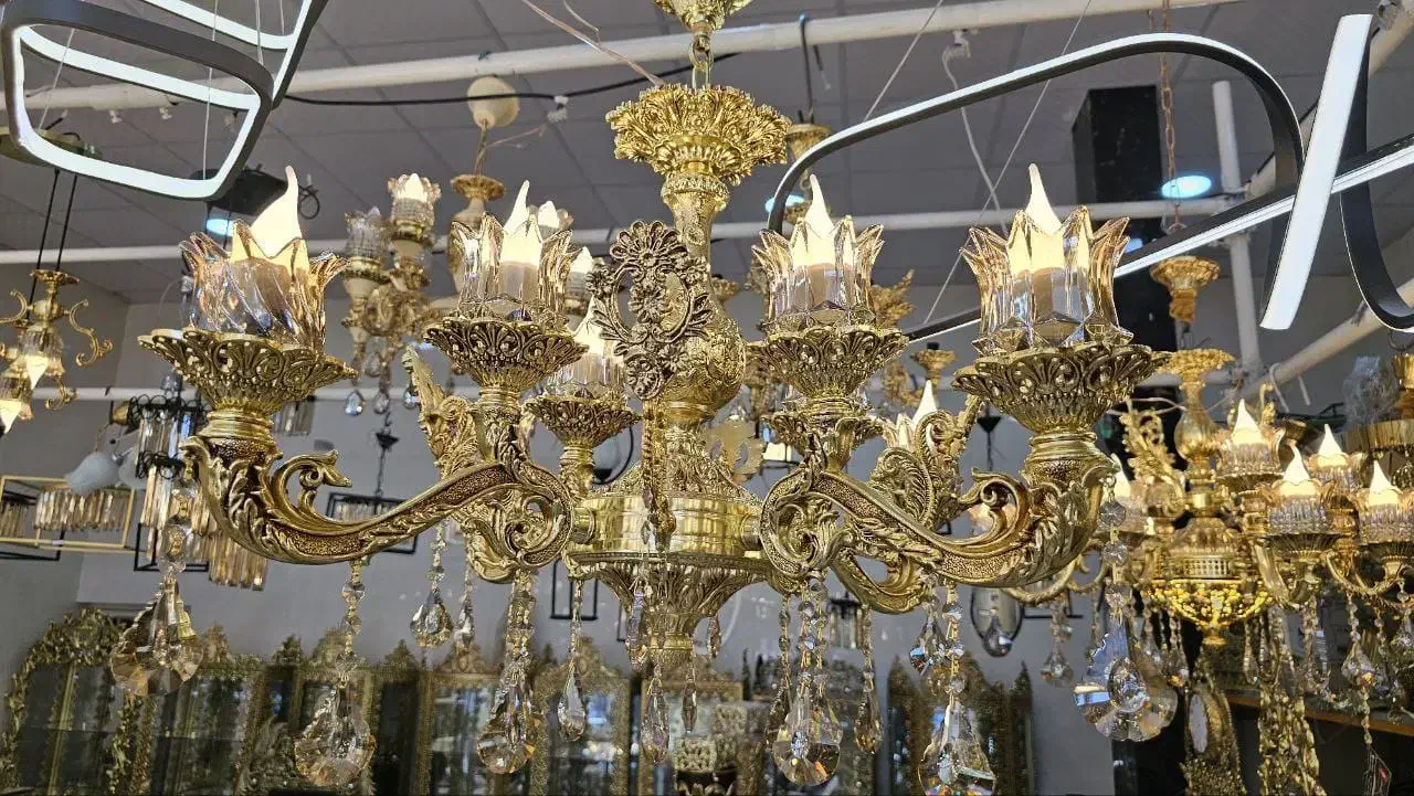 تخفیف لوستر و برنز به مناسبت روز مادر|لوستر و چراغ آویز|کاشان, بهشتی|دیوار