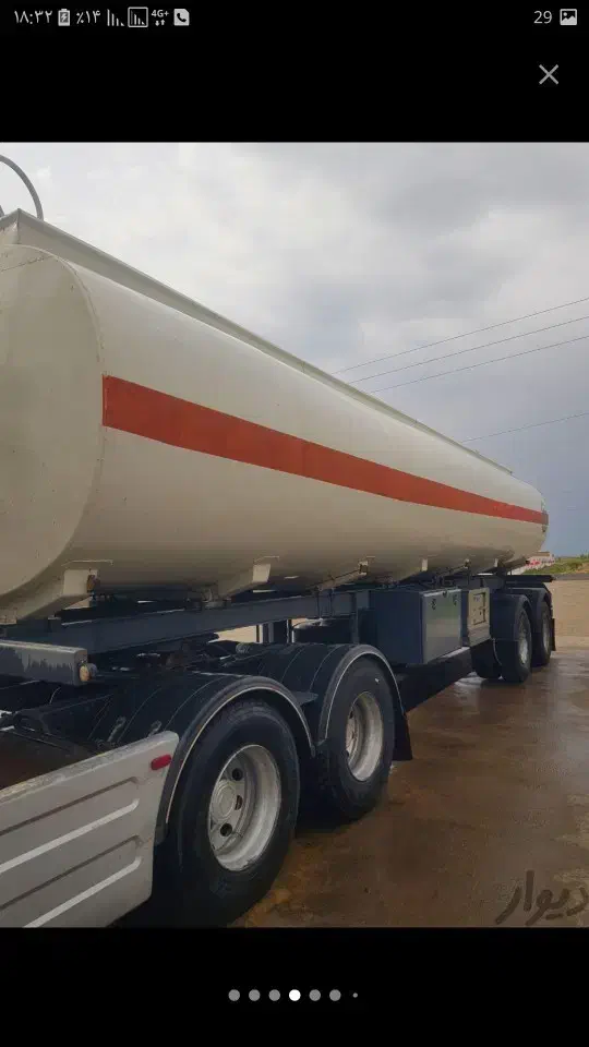 تانکر دو محور 34500 دستگاه بنز|خودرو سنگین|چرداول, |دیوار